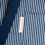 The Railroad Stripe Denim Utility Apron