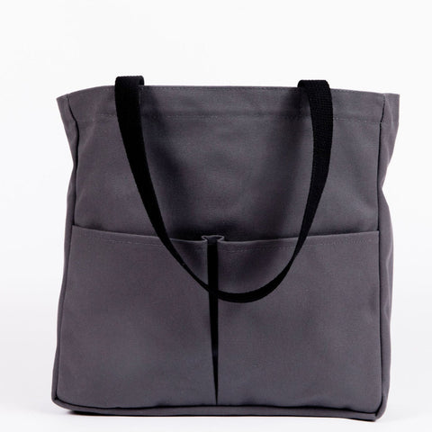 The Canvas Tote - Charcoal