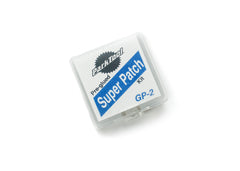  Park Tool Super Patch Kit GP-2, a pre-glued bicycle tube repair patch pack, shown on a white background