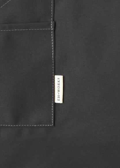 The Canvas Utility Apron Charcoal